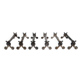 6 silver-plated metal knife rests by Christofle