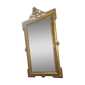 Miroir ancien doré style - xvi