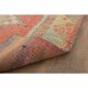 1970s Turkish Oushak Handmade Wool Cotton Orange Runner Rug 92x348