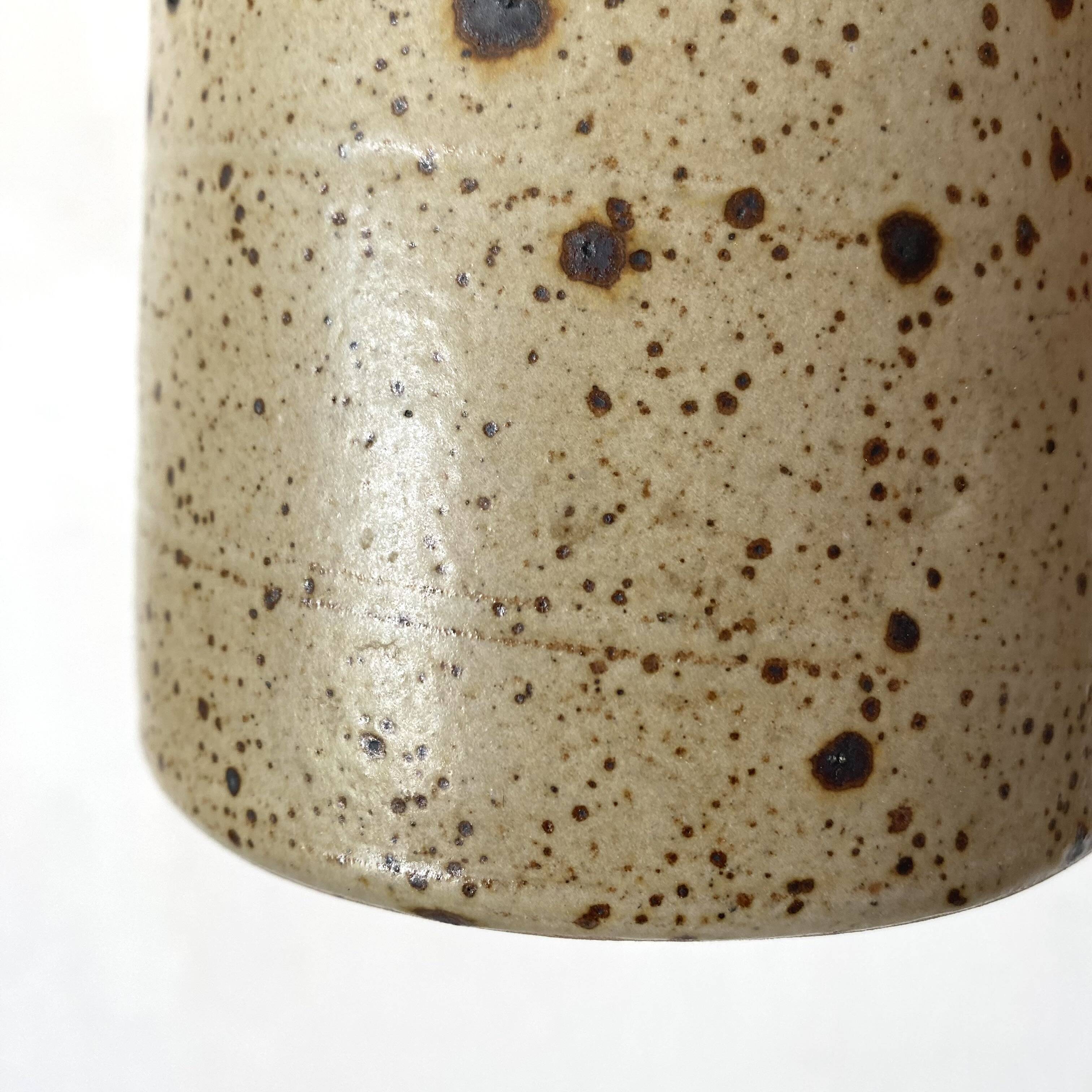 Pyreted stoneware pitcher