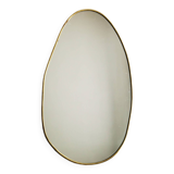 Miroir laiton  doré 52 cm