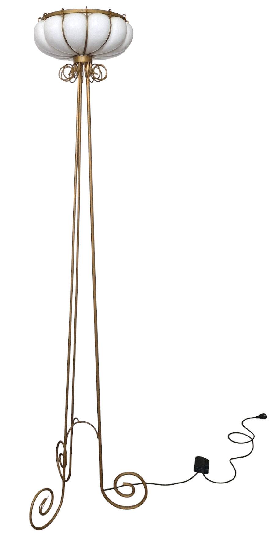 Ceramic floor lamp by Robert Kostka, France, 1970s