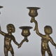 Brass chandeliers