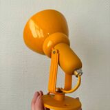 2 appliques murales vintage en métal jaune Ikea