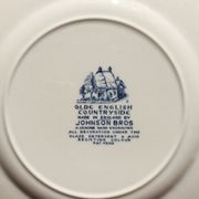 Johnson bros "old english countryside" plate