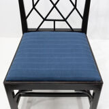 4 Chinese Chippendale chairs