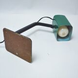 70s green reading lamp