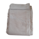 Linen sheet. Bordered by a day and a fresco of flowers, handmade.