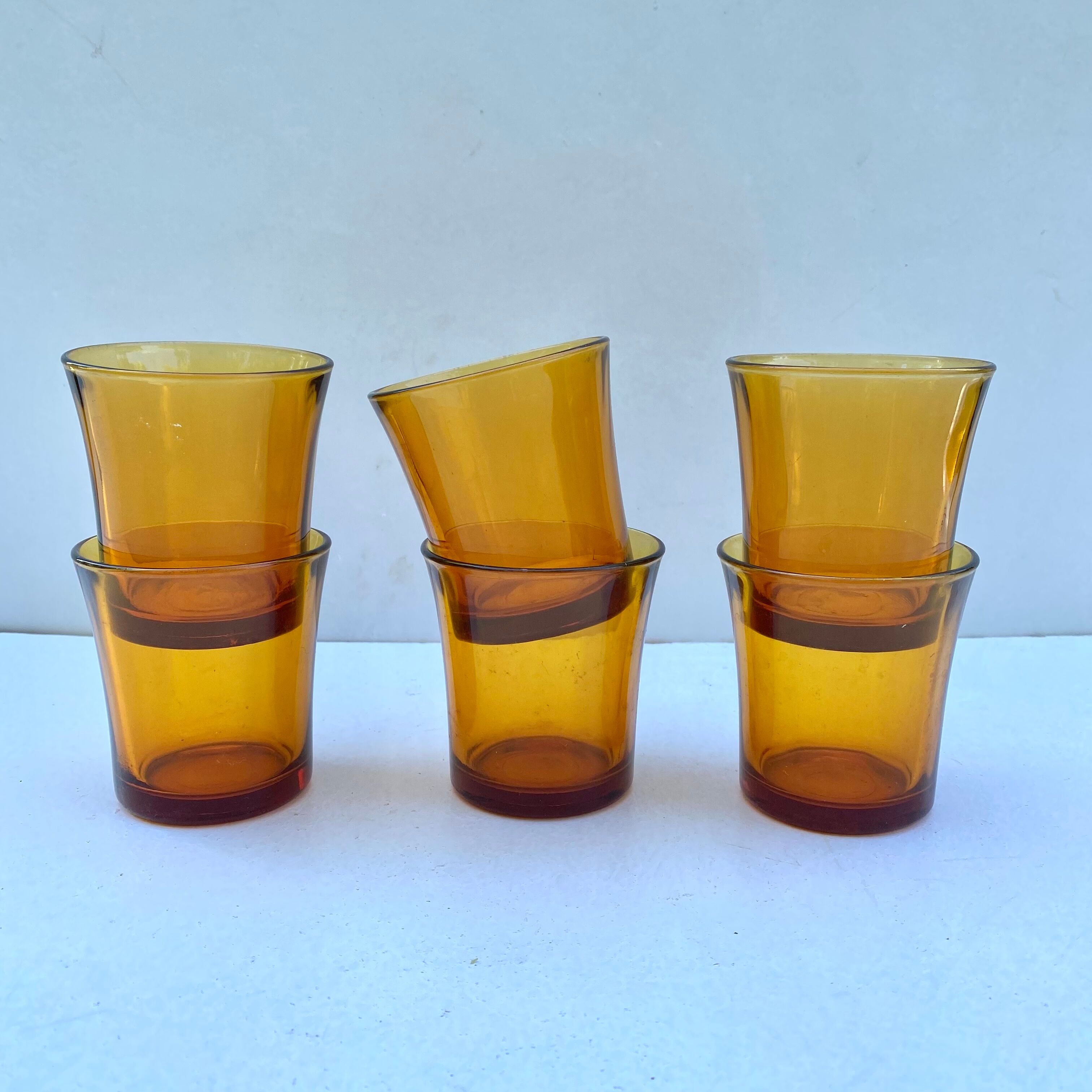 Vintage Duralex glasses