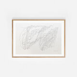 Drawing by sculptor Maria Chiara Re