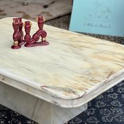 Marble coffee table