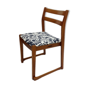 Vintage teak patterned