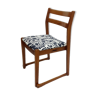 Vintage teak patterned Accent Chair