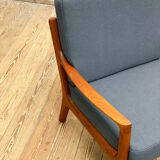 Teak armchair or easy chair by Ole Wanscher for France & Son, Mid Century Modern Danish Design, 1950er