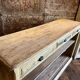 Sideboard 3 drawers patinated