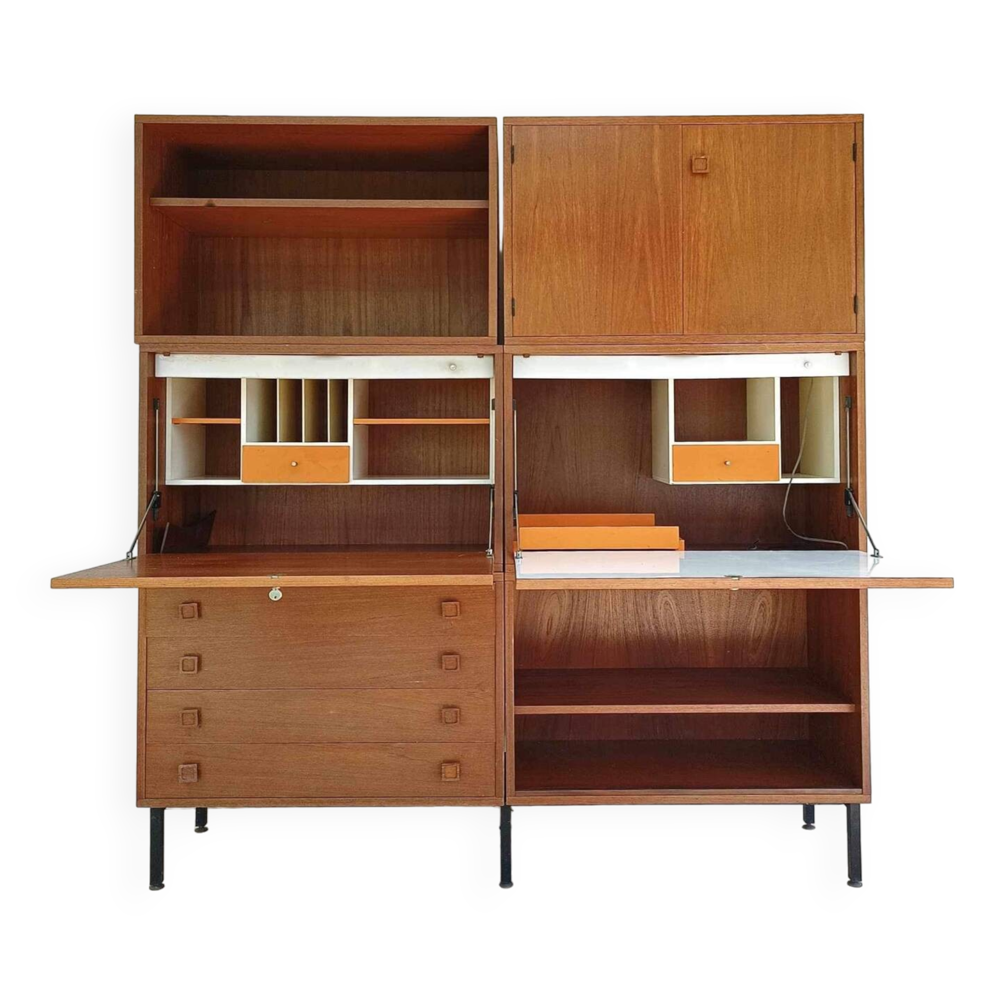 Secrétaire Buffet Étagères Scandinave