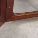 Baumann vintage Scandinavian style oval table with extension