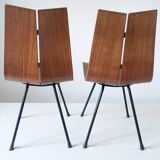 Pair of chairs Hans Bellmann