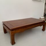 Table basse bois exotique