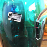 Series of 5 glasses, glass mugs from Murano Italy design 60s - 70s