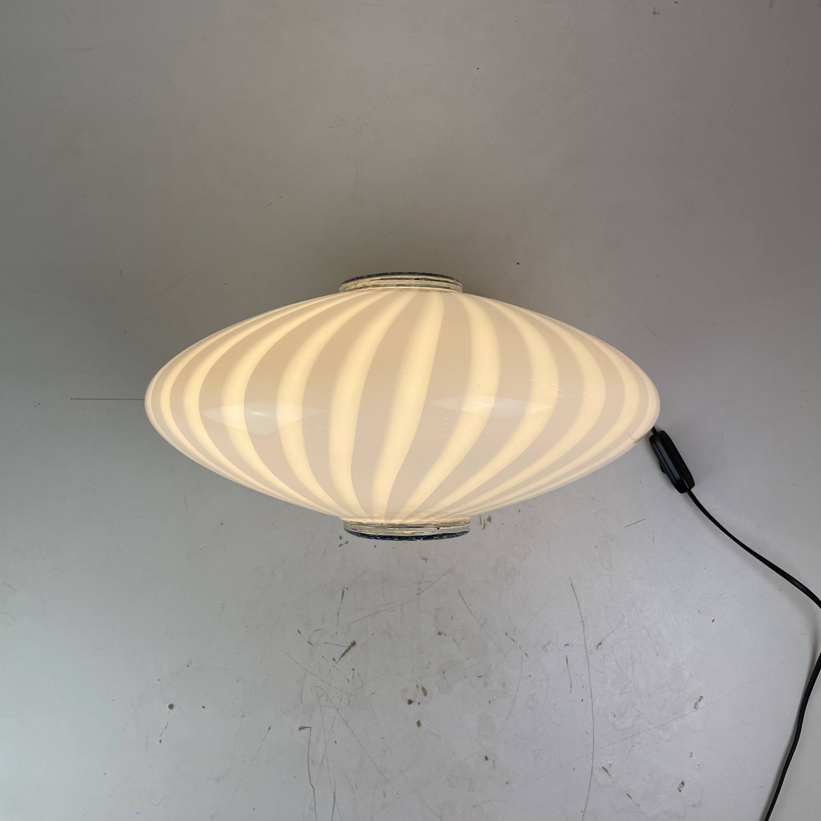 Murano Glass Table Lamp, Italy, 1980s