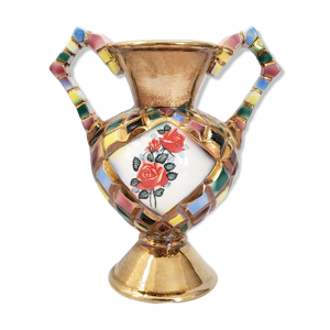 vase arlequin vintage