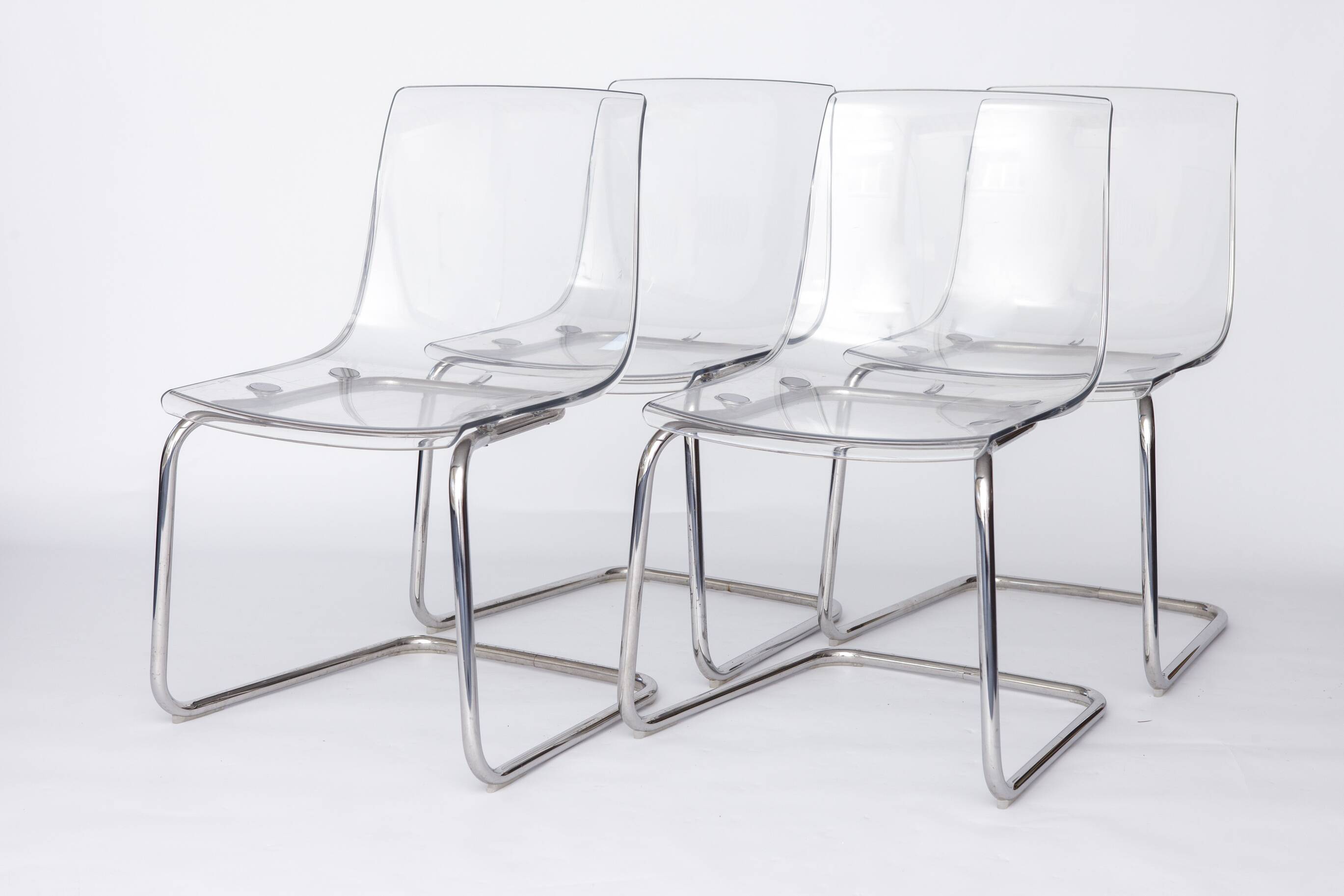 Set of 4 IKEA “Tobias” Chairs – Design by Carl Öjerstam, 1990s–2000s