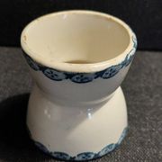 Coquetier diabolo faïence début XXème