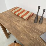 Oak console farm table 3m