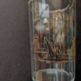 High crystal and gilding glass - Late 18th century early 19th