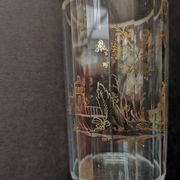 High crystal and gilding glass - Late 18th century early 19th