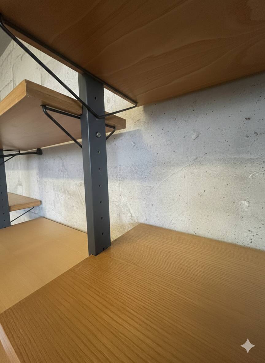 Wall unit, library Olaf Pira, Sweden 1960