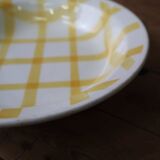 Saladier Moulin Des Loups modèle "Nappe" jaune