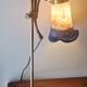 Art Nouveau lamp - Brass and glass paste - 1920s period