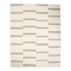 8x10 Large Beige & Brown Striped Pattern Handwoven Kilim Rug, 246x316 Cm
