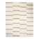 8x10 Large Beige & Brown Striped Pattern Handwoven Kilim Rug, 246x316 Cm