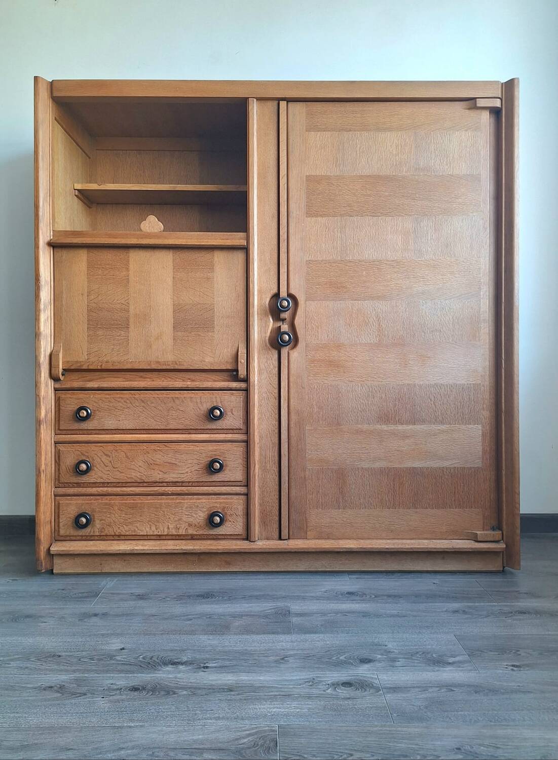 Guillerme et Chambron secretary cabinet, bar sideboard, office bookcase