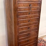 curved secretary in the guise of a Napoleon III period weekly desk