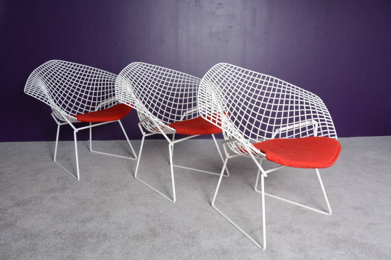 Diamond armchair by Harry Bertoia for Knoll international 1970's