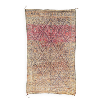 Large Moroccan bohemian Berber rug in perfect condition.