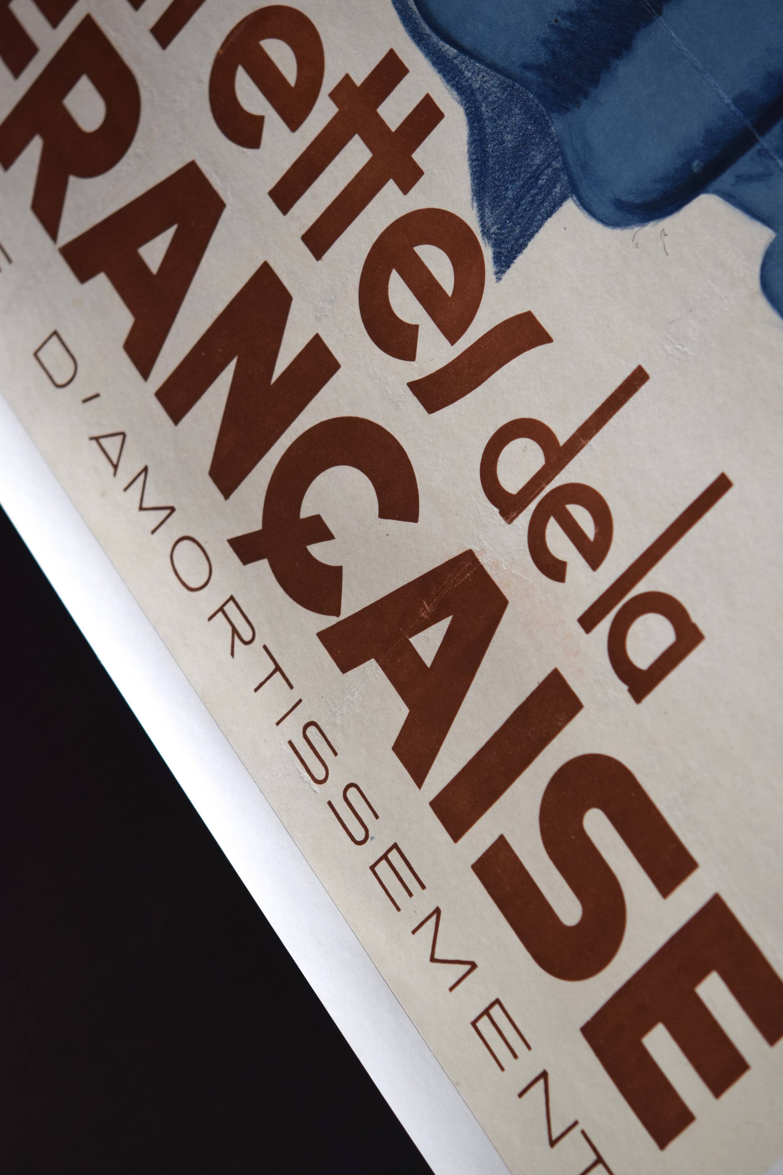 Poster "Smoke the cigarettes of the French Board" - 1935