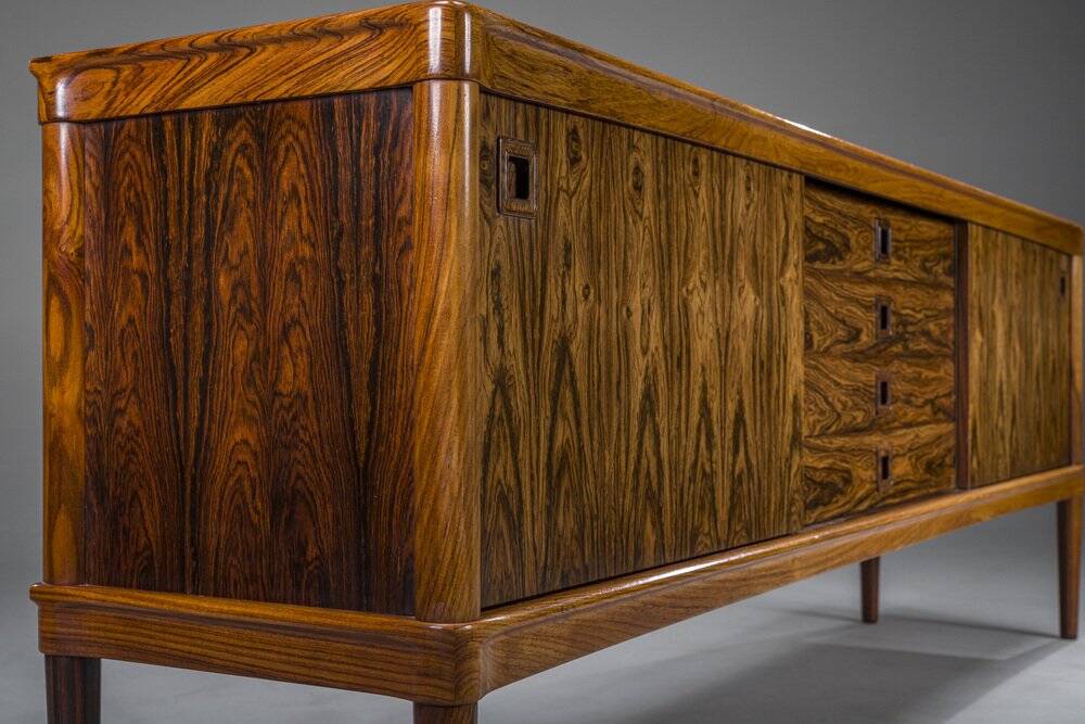 Hw Klein for Bramin palisander rosewood sideboard, 1960s - excellent original