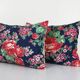 Set of 2 vintage Turkish cushion covers 41x56 cm