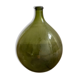 Demijohn capacity 20 liters green glass