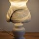 vintage alabaster marble lamp from the 50s-60s