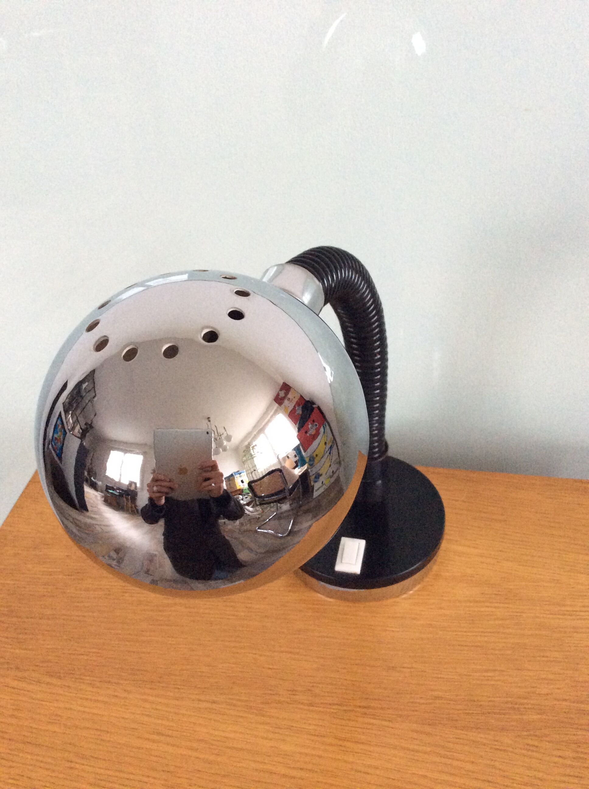 Lampe Eye ball des années 70