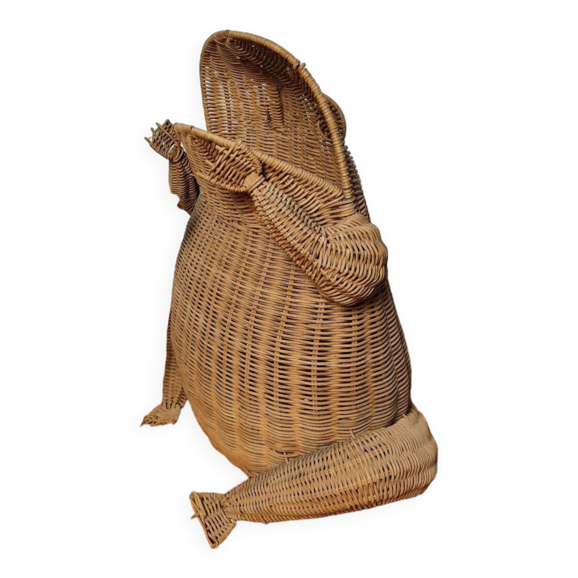 Frog magazine rack by Olivier Cajan 1960-1970