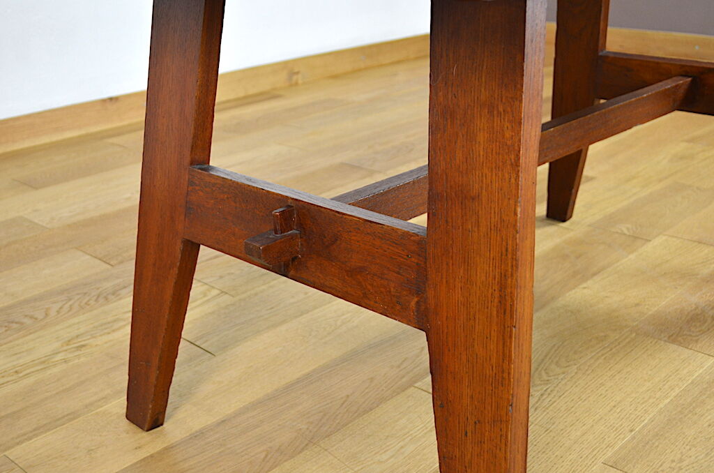 Table signed René Gabriel vintage 1950