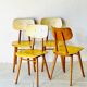 Chaises de bistrot par Ton, années 1950
