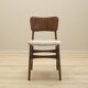 Ensemble de six chaises, design danois, années 1960, fabriquées au Danemark.